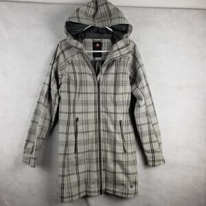 Columbia Gray Plaid Women's Jacket